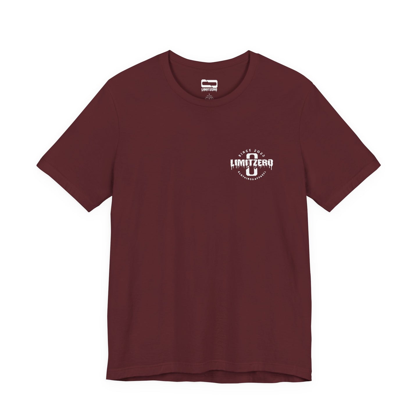 LimitZero Maroon/White-JS Unisex Tee