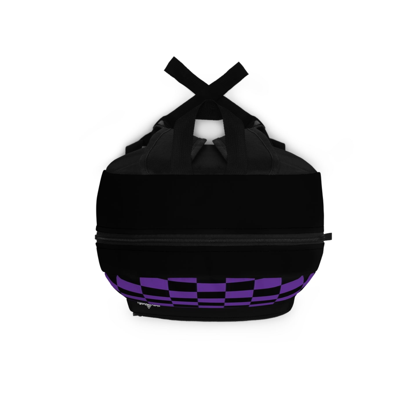 LimitZero Purple Chequered Backpack