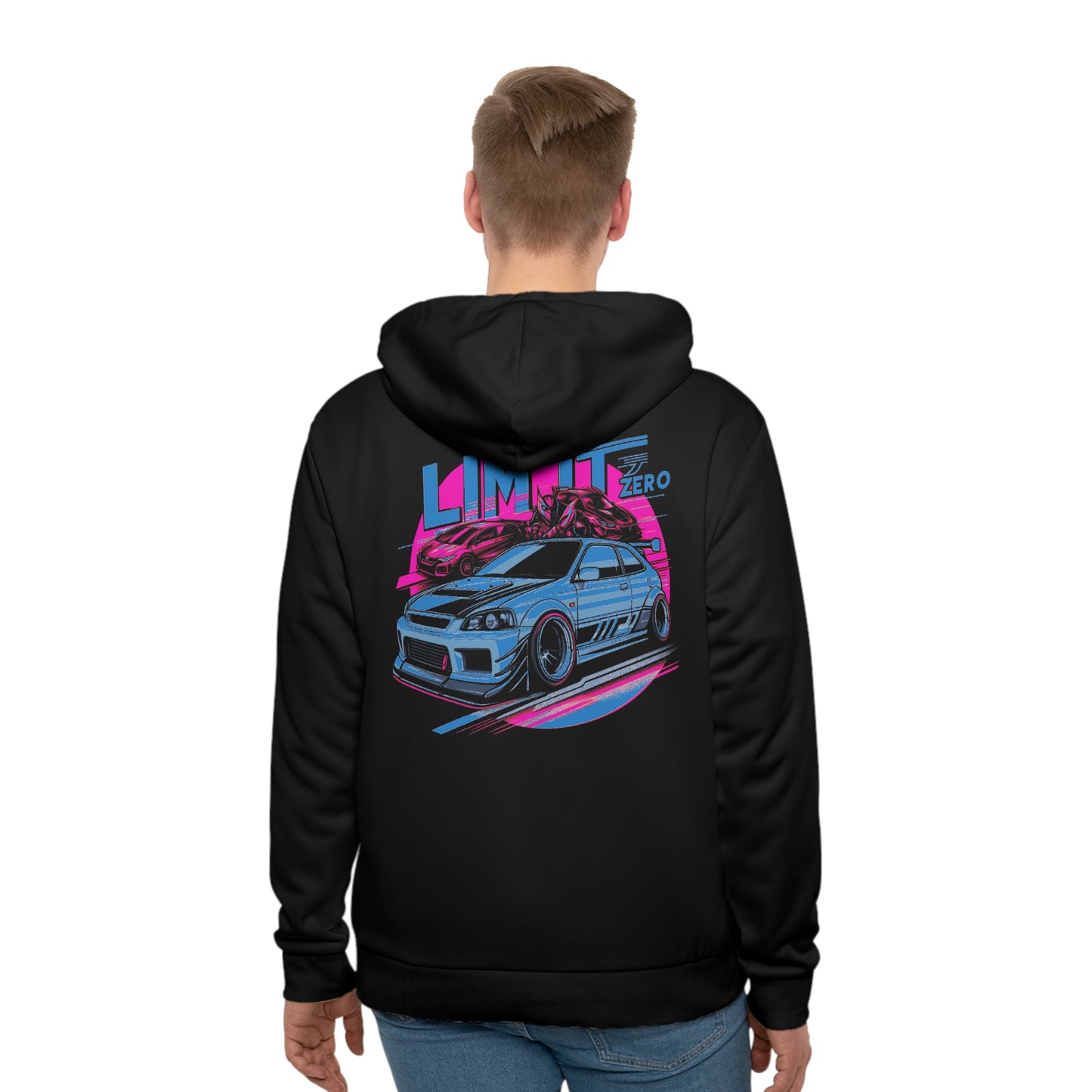 LimitZero Initial.DD 90`s Race Hoodie