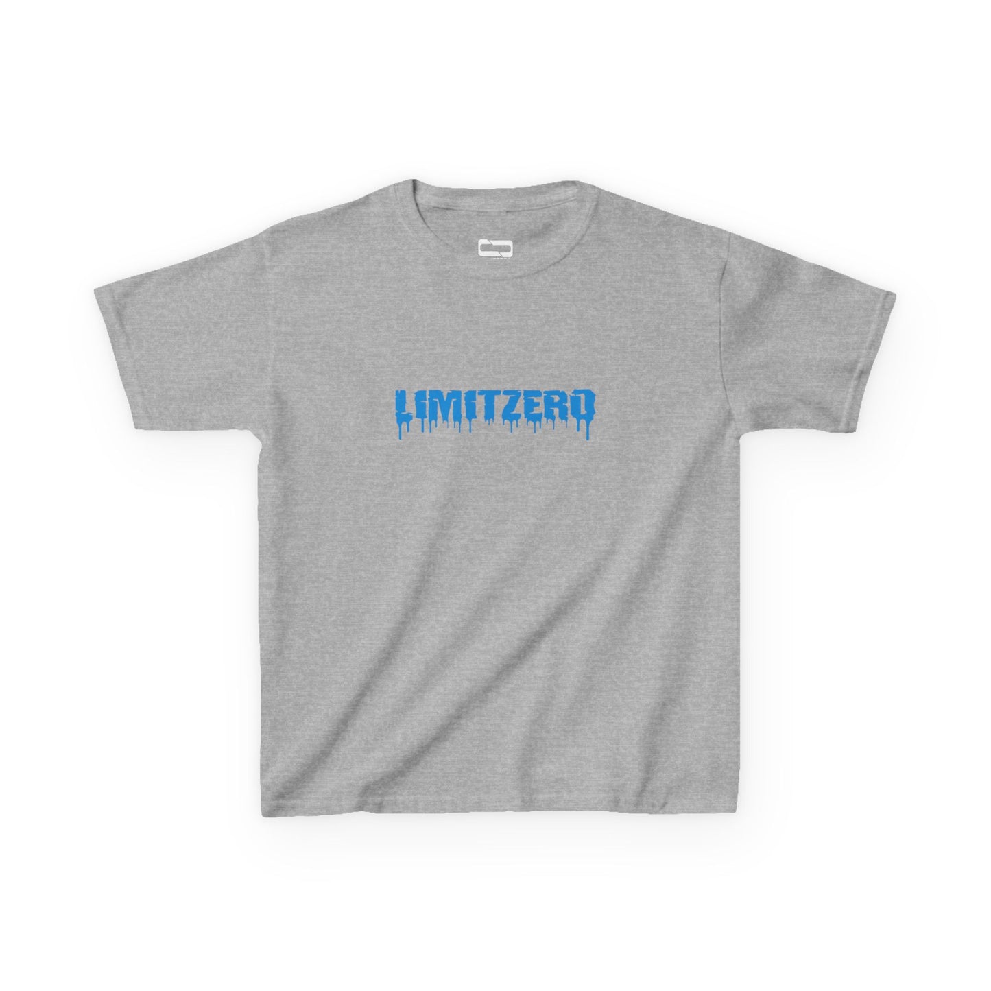 LimitZero Kids Heavy Cotton™ New Era Drip Blue Logo Tee (EU)