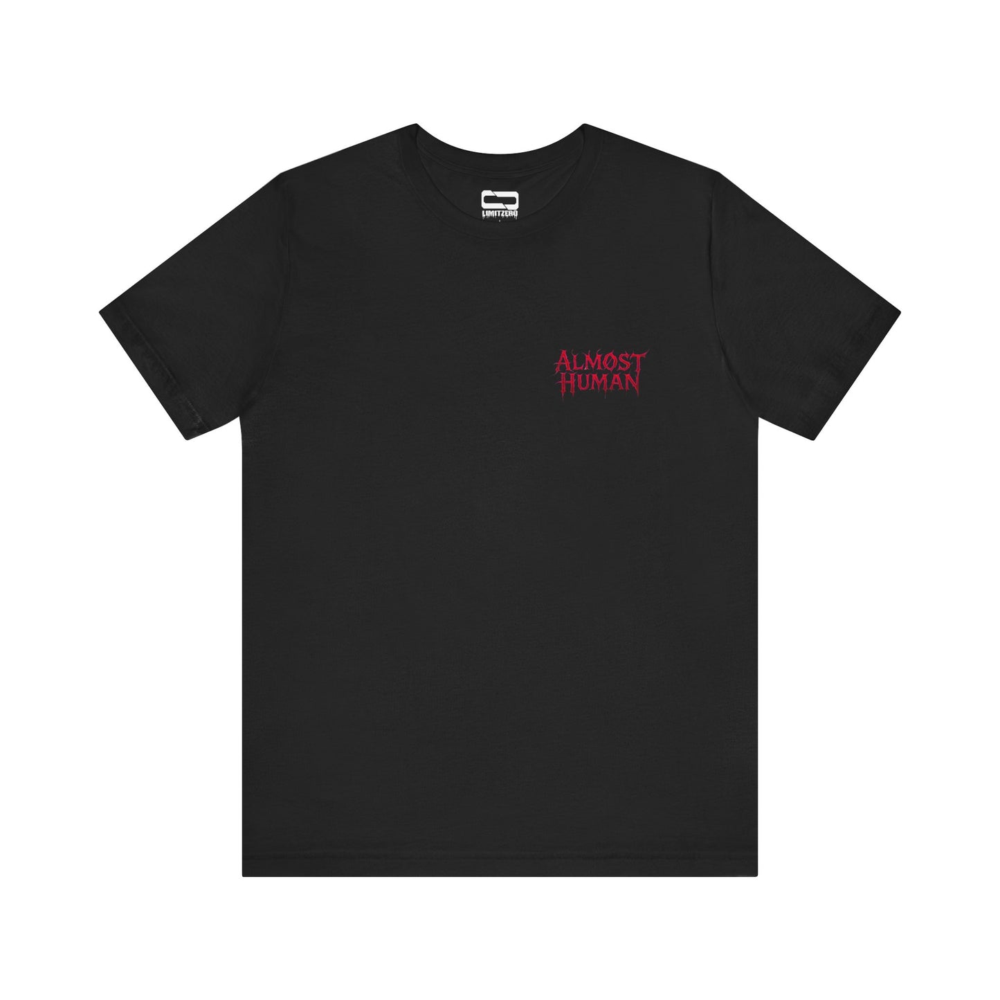 LimitZero AlmostHuman Collaboration Red Unisex T