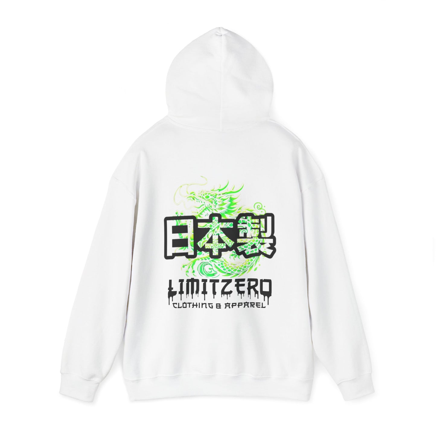 LimitZero JapFever Unisex Heavy Blend™ White Hoodie (US Market)