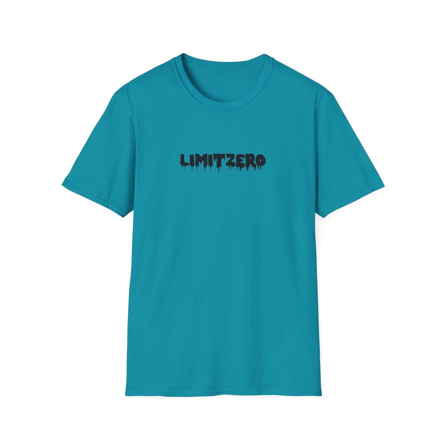 LimitZero Front Black Drip Logo Tee