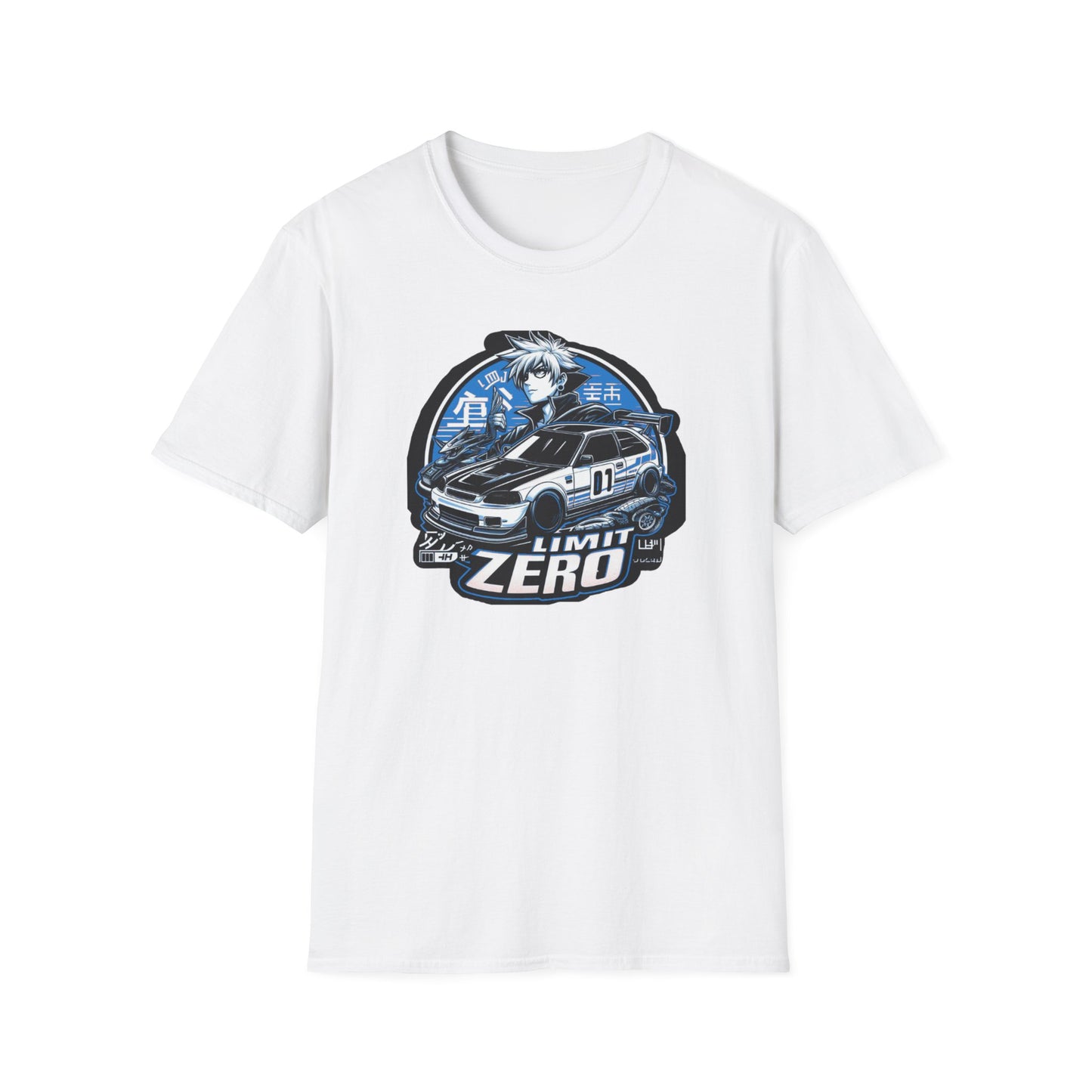 LimitZero Initial.DD White Stage Tee