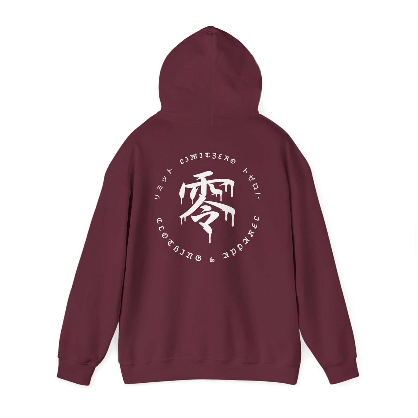 LimitZero Maroon-JS Heavy Blend™ Hoodie