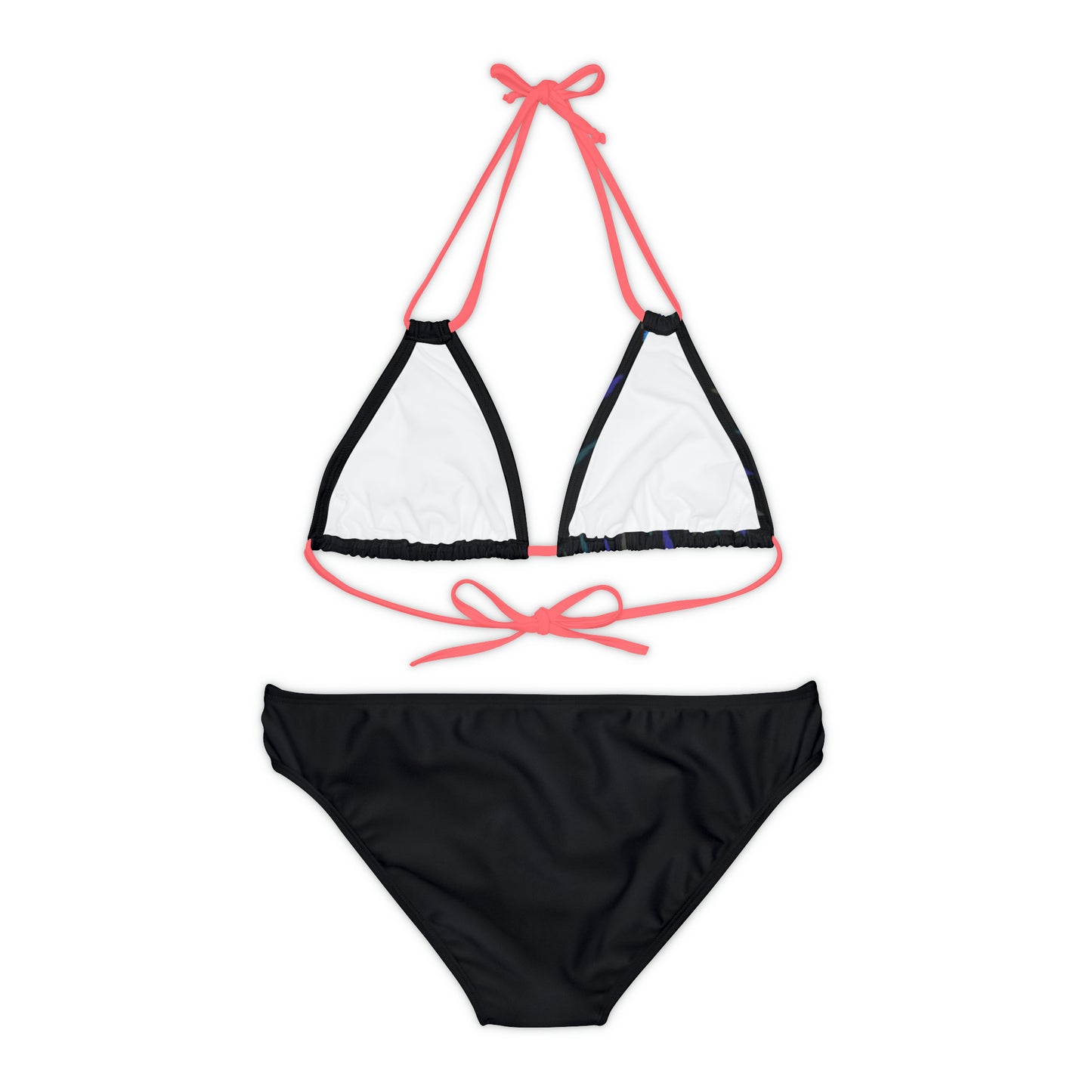 LimitZero Strap Bikini Set (Plain Bottom)