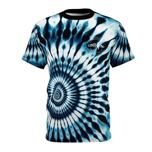 LimitZero LimitedEdition Unisex X-Ray Tie Dye Cut & Sew Tee