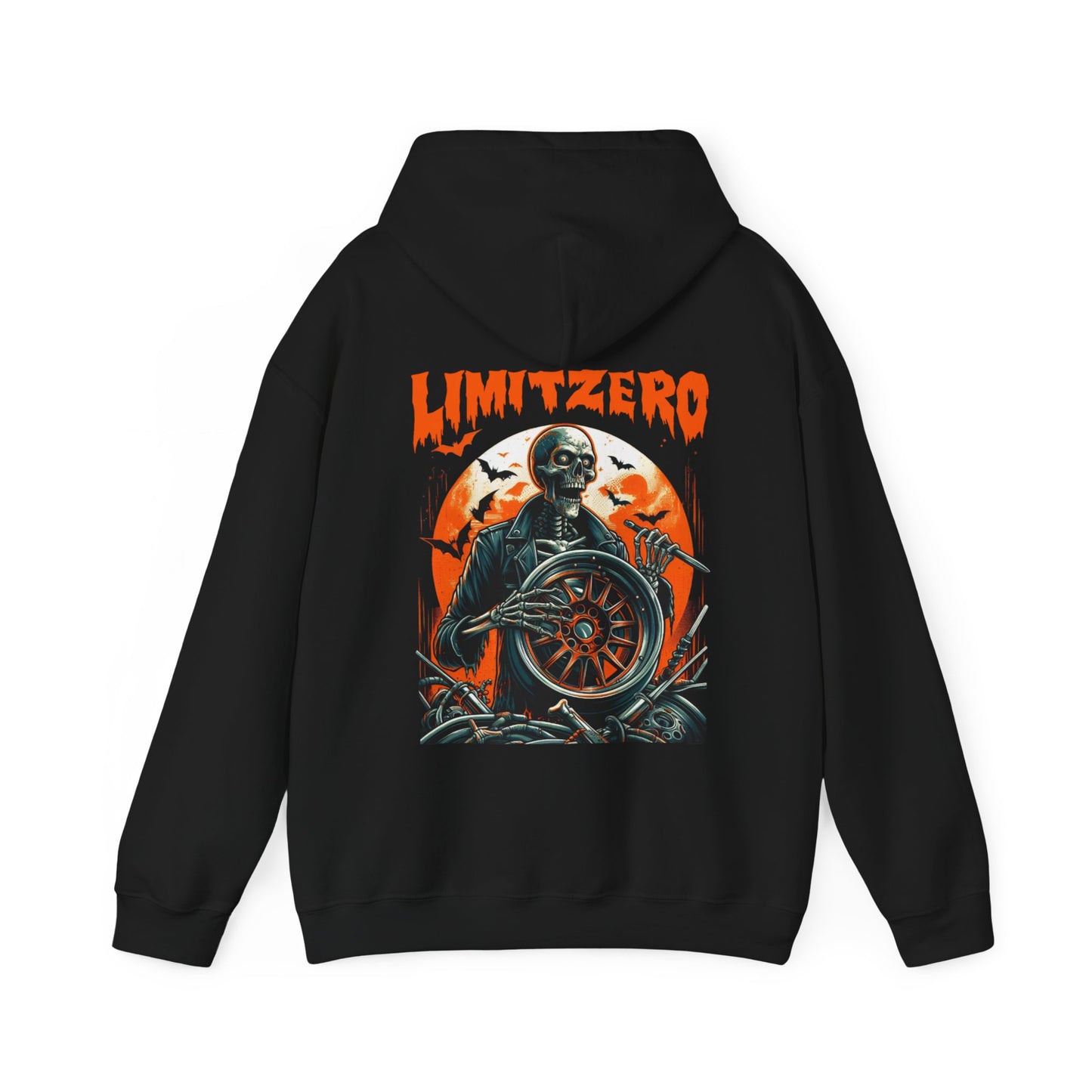 LimitZero LimitedEdition Unisex D3AD Wheels Heavy Blend™ Hoodie (US Market)