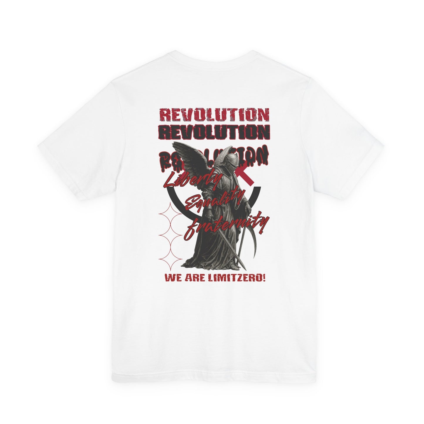 LimitZero Revolution White Unisex Tee