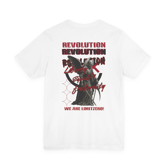 LimitZero Revolution White Unisex Tee