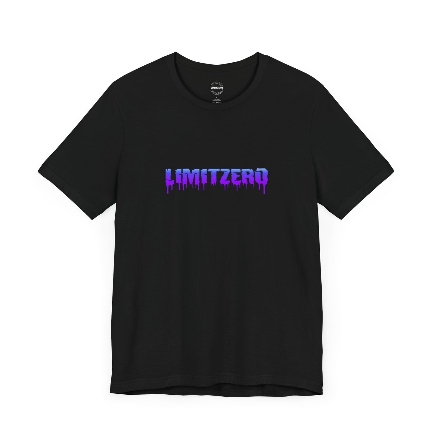 LimitZero Front New Era Gradient V2 Curved Drip Logo Tee