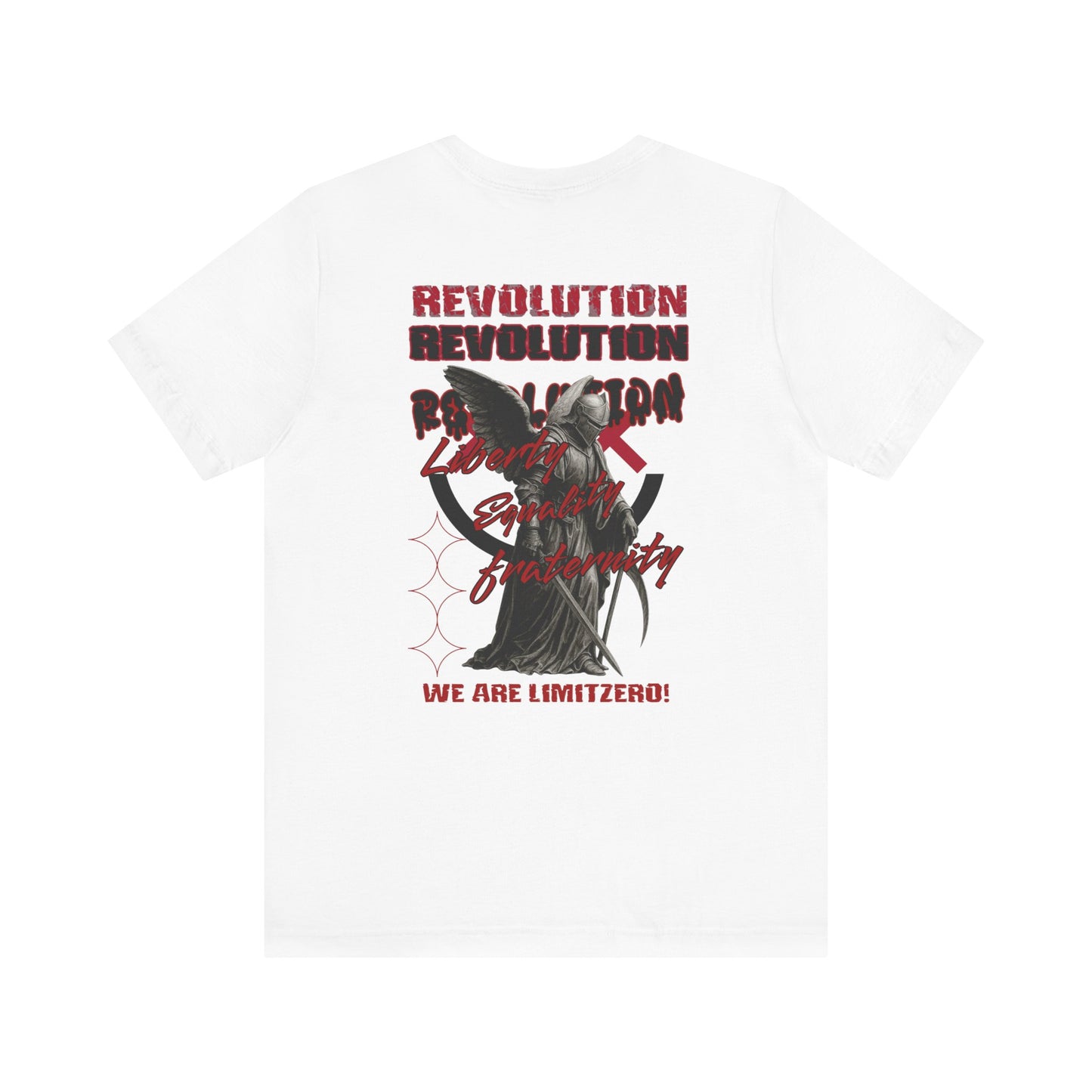 LimitZero Revolution White Unisex Tee
