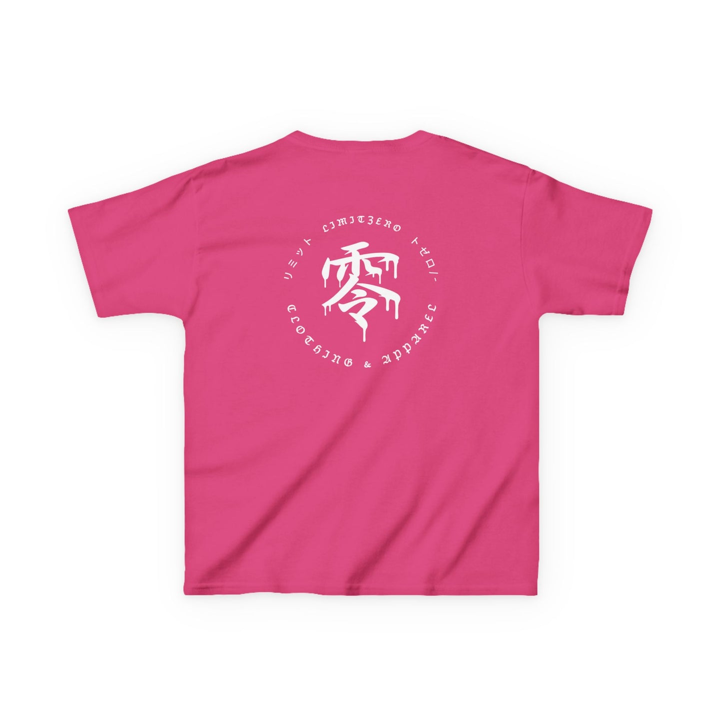 LimitZero Kids Heavy Cotton™ Pink/White-JS Tee (EU)