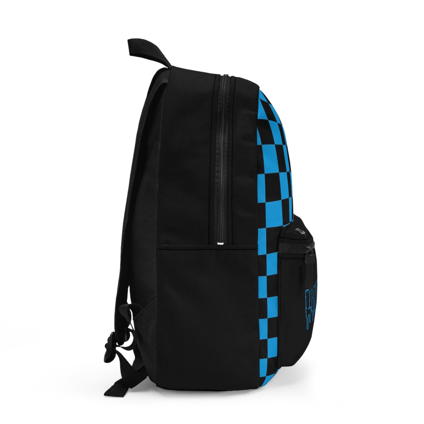 LimitZero Blue New Era chequered Backpack