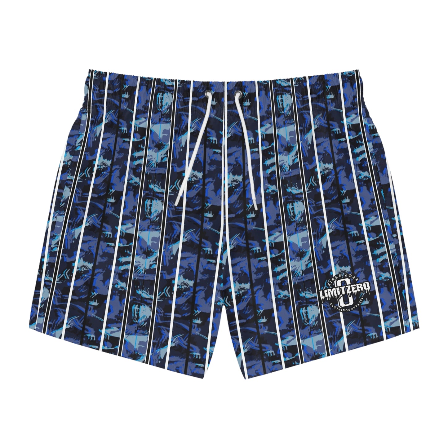 LimitZero Blue Captain Camo with Grey Graffiti Pockets