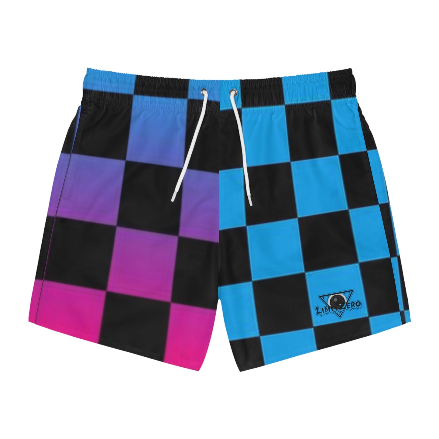 LimitZero Infected checkered Surf Shorts