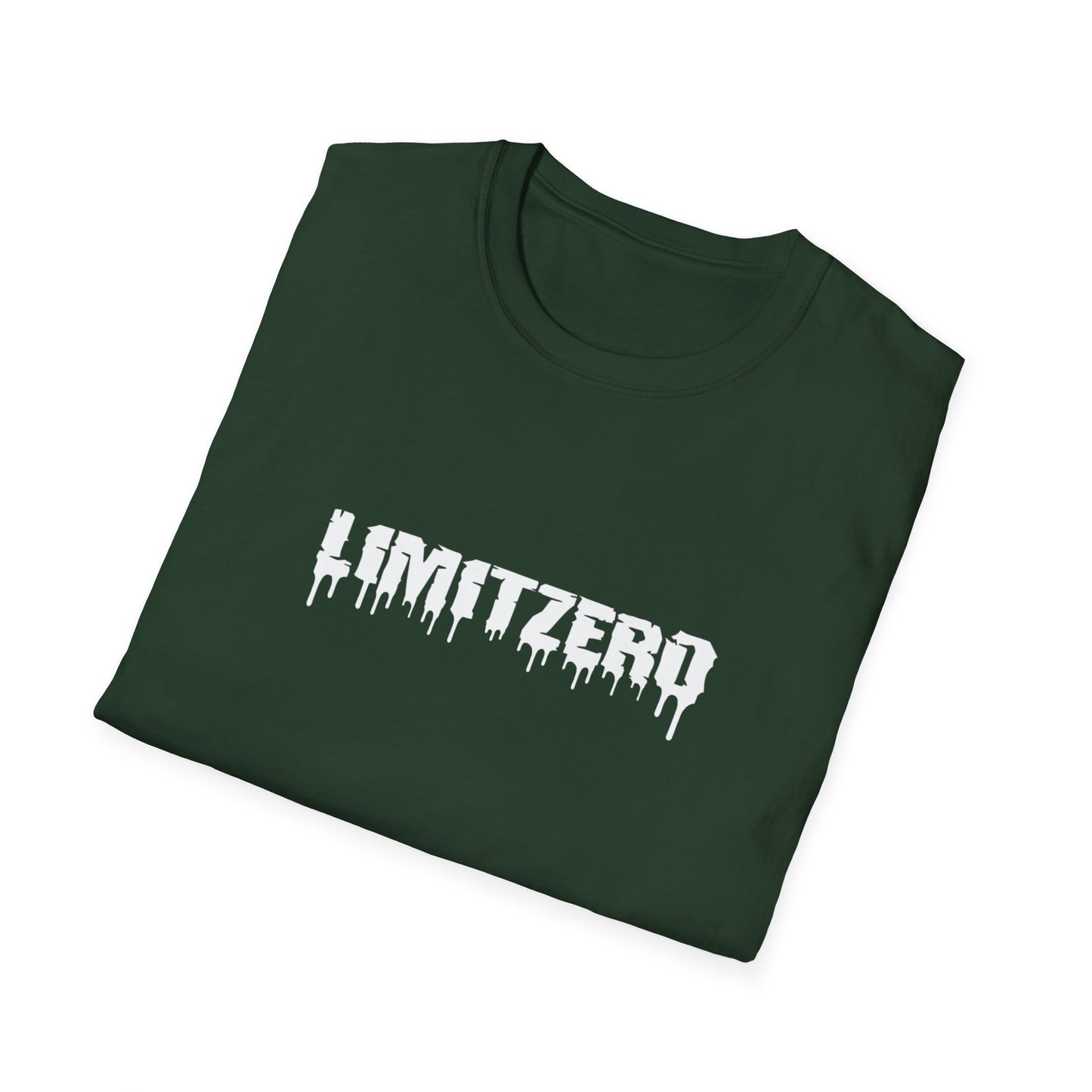 LimitZero Green Front New Era Curved Drip Logo Tee