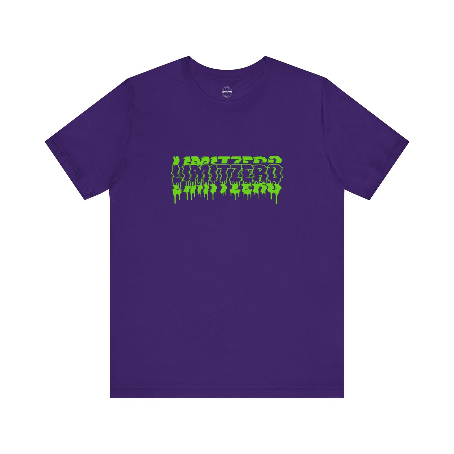 LimitZero Front New Era Glitch all-Green Logo Unisex Tee