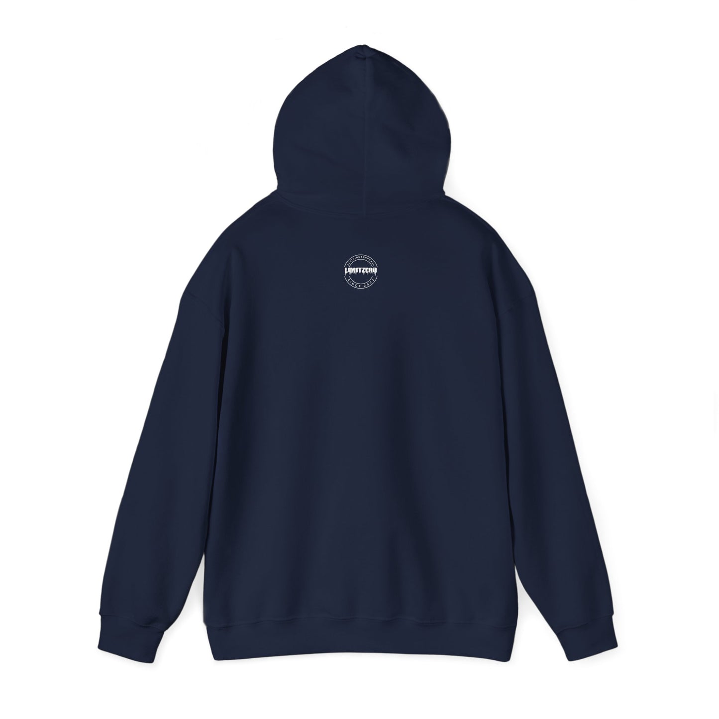 LimitZero Front New Era Drip Logo Unisex Heavy Blend™ Hoodie