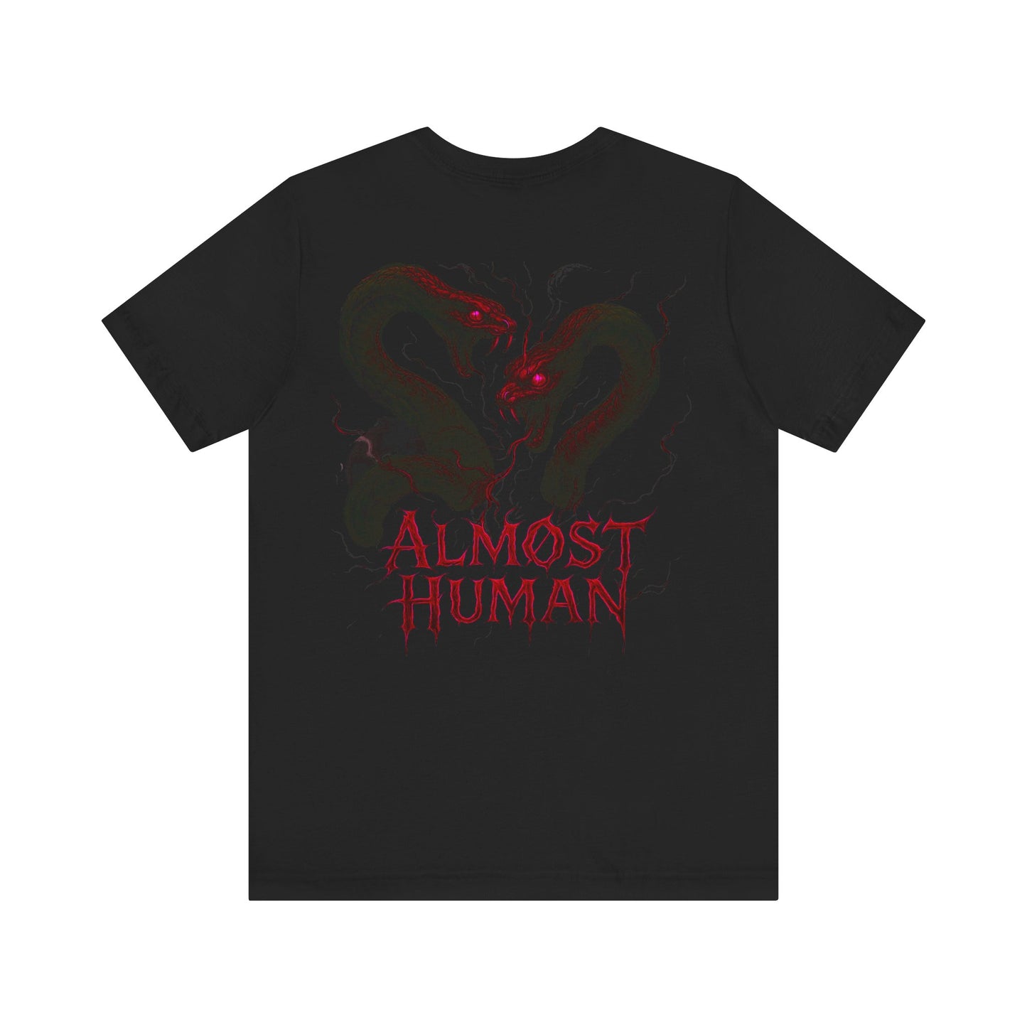 LimitZero AlmostHuman Collaboration Red Unisex T