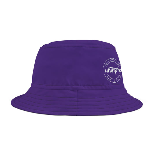 LimitZero Purple Bucket Hat V2