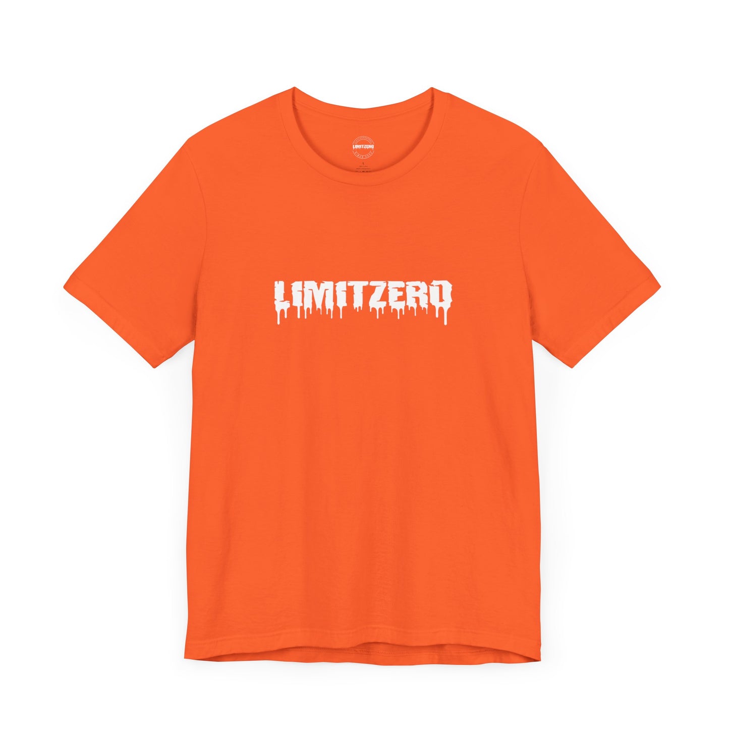 LimitZero Front New Era Drip White Logo Tee