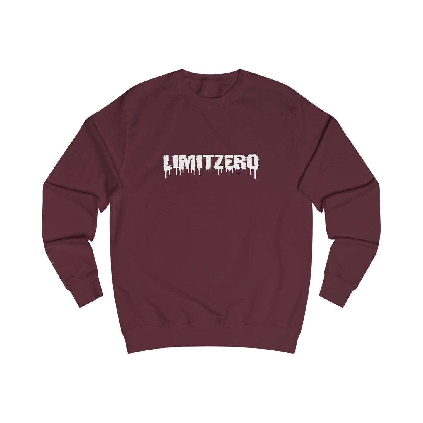 LimitZero New Era Drip White Logo Unisex Sweatshirt