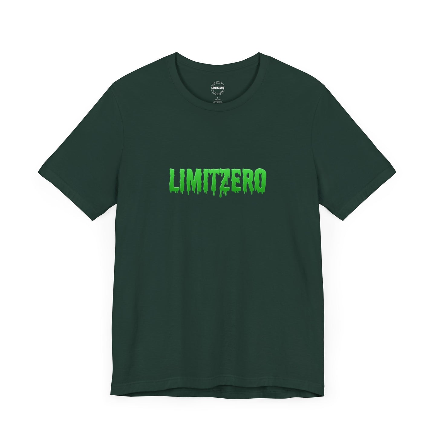 LimitZero Front Cr33p Drip Logo Tee