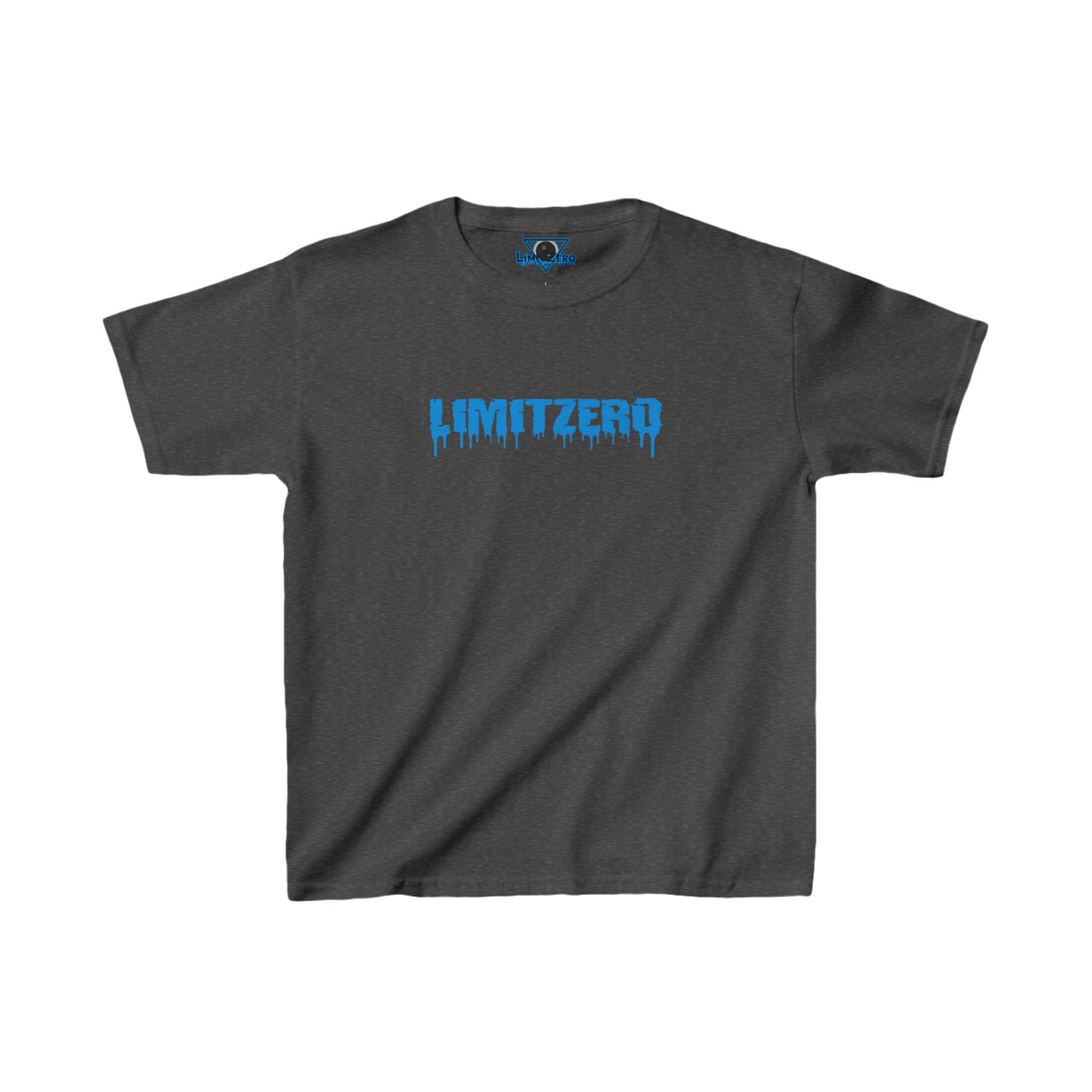 LimitZero Kids Heavy Cotton™ New Era Drip Blue Logo Tee