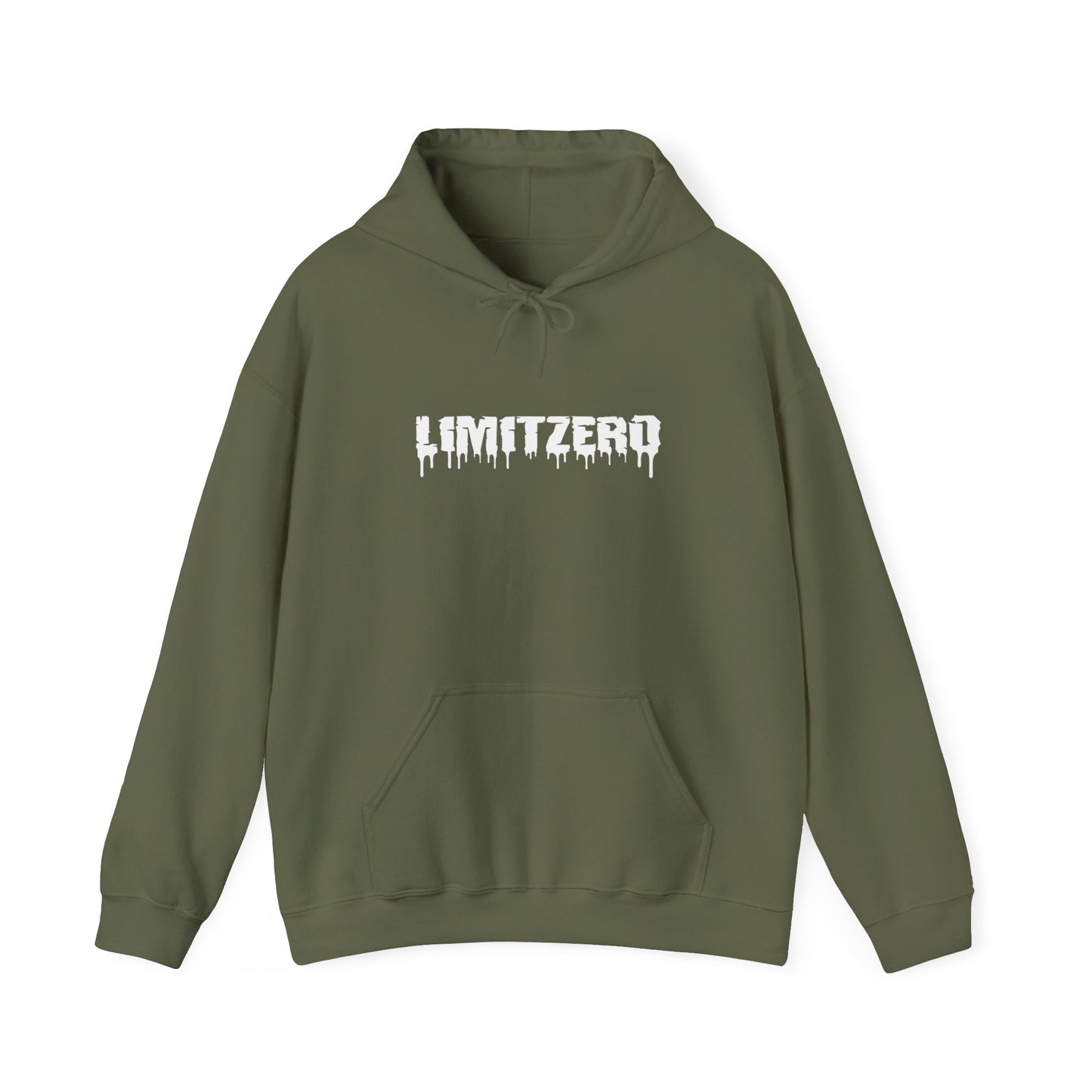 LimitZero Front New Era Drip Logo Unisex Heavy Blend™ Hoodie