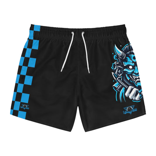 LimitZero Blue hannya Surf Shorts