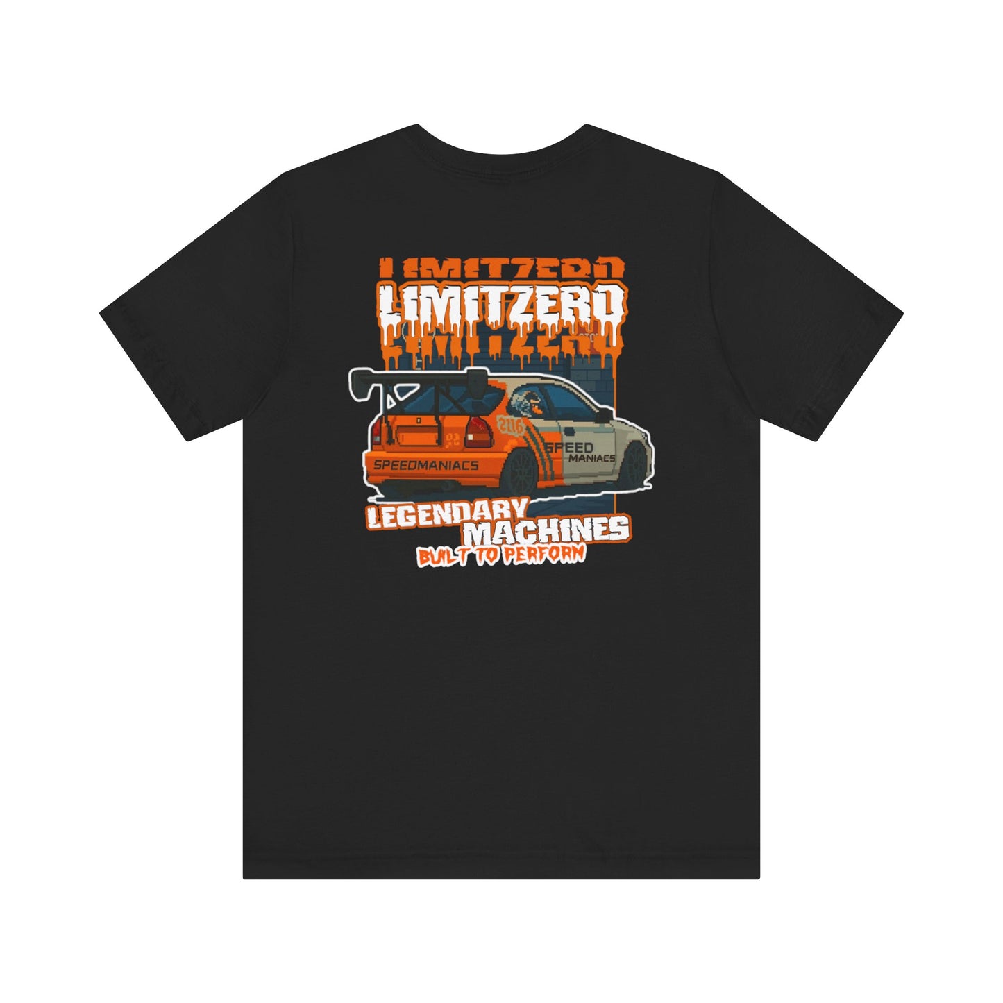 LimitZero Speed-Maniacs Pixel Unisex T