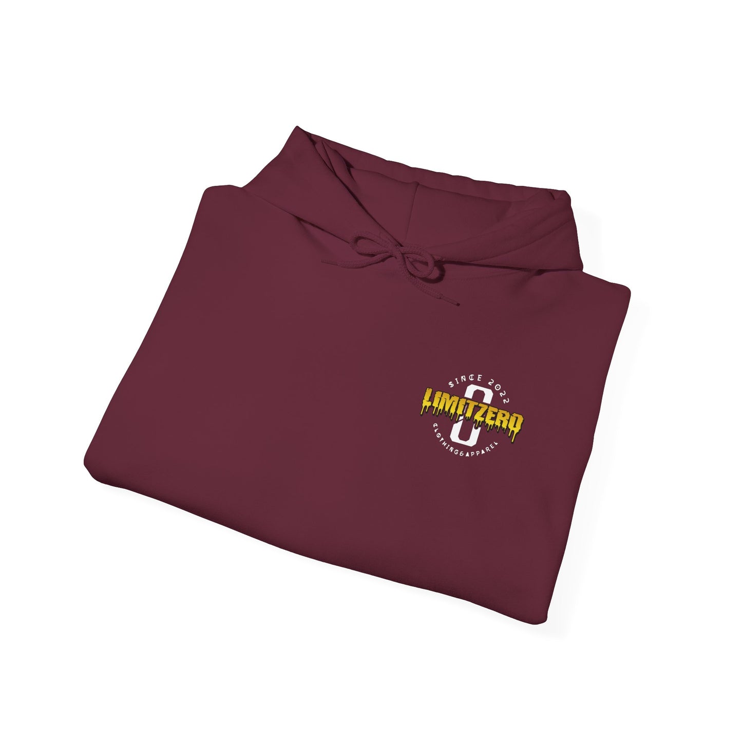 LimitZero Maroon-UltraGold-JS Heavy Blend™ Hoodie