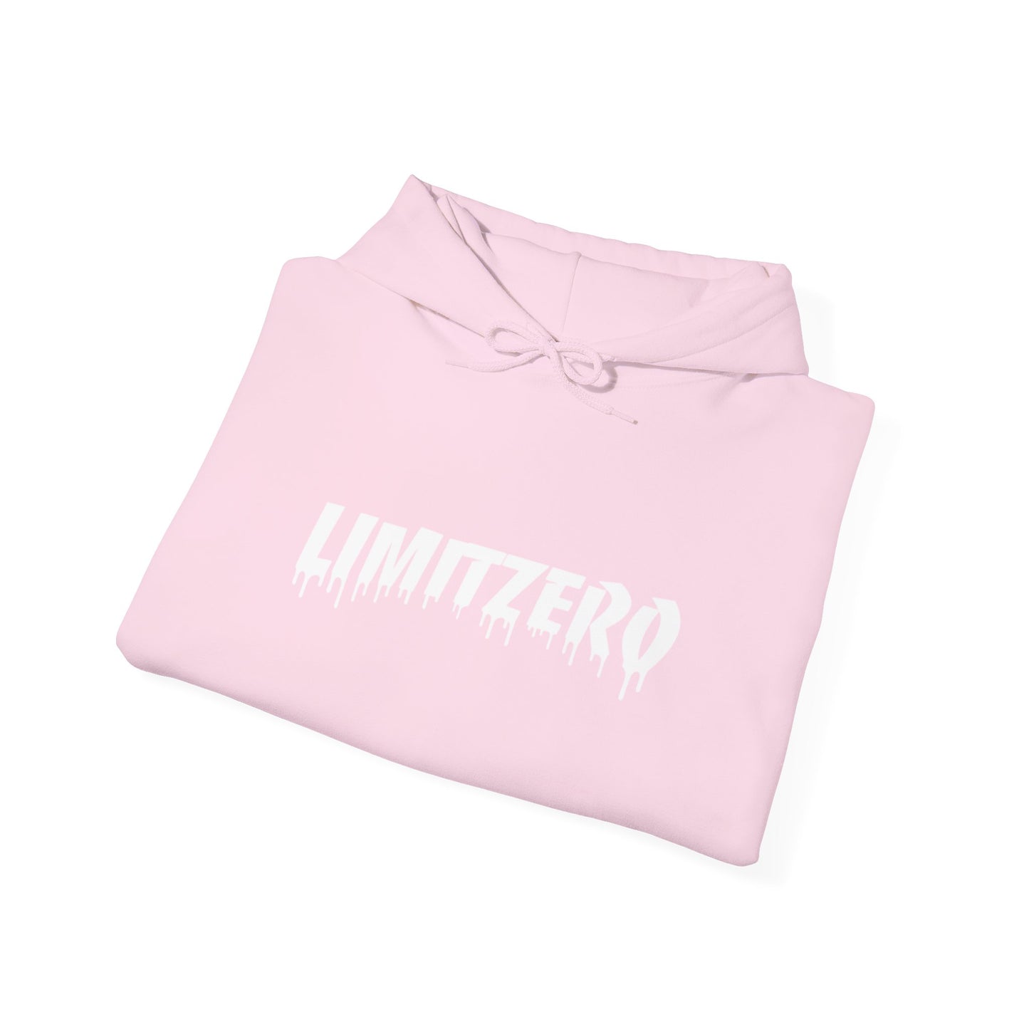 LimitZero Front Curved Drip Logo Unisex Heavy Blend™ Hoodie