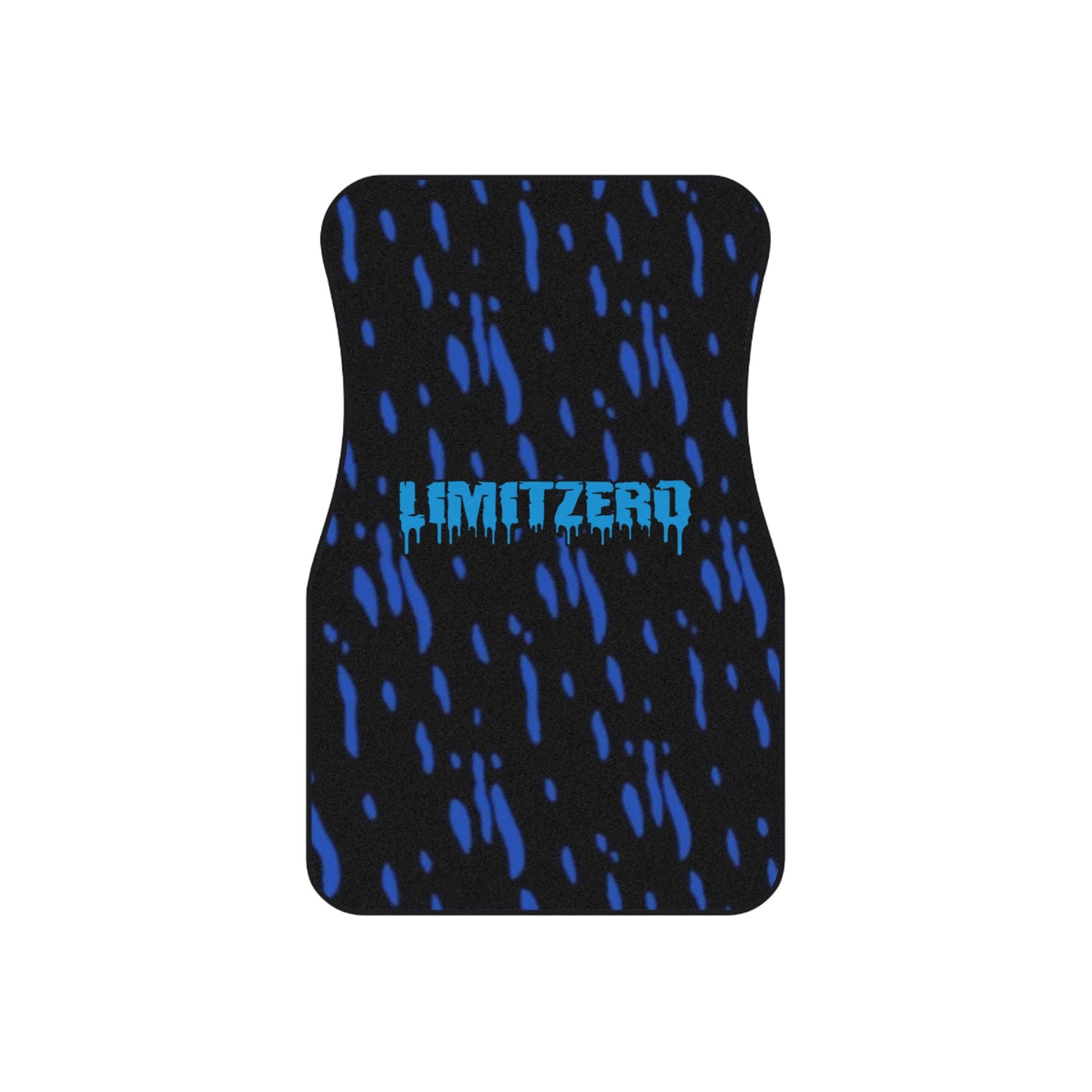 LimitZero Ultra Blue Confetti Car Mats (2x Front)