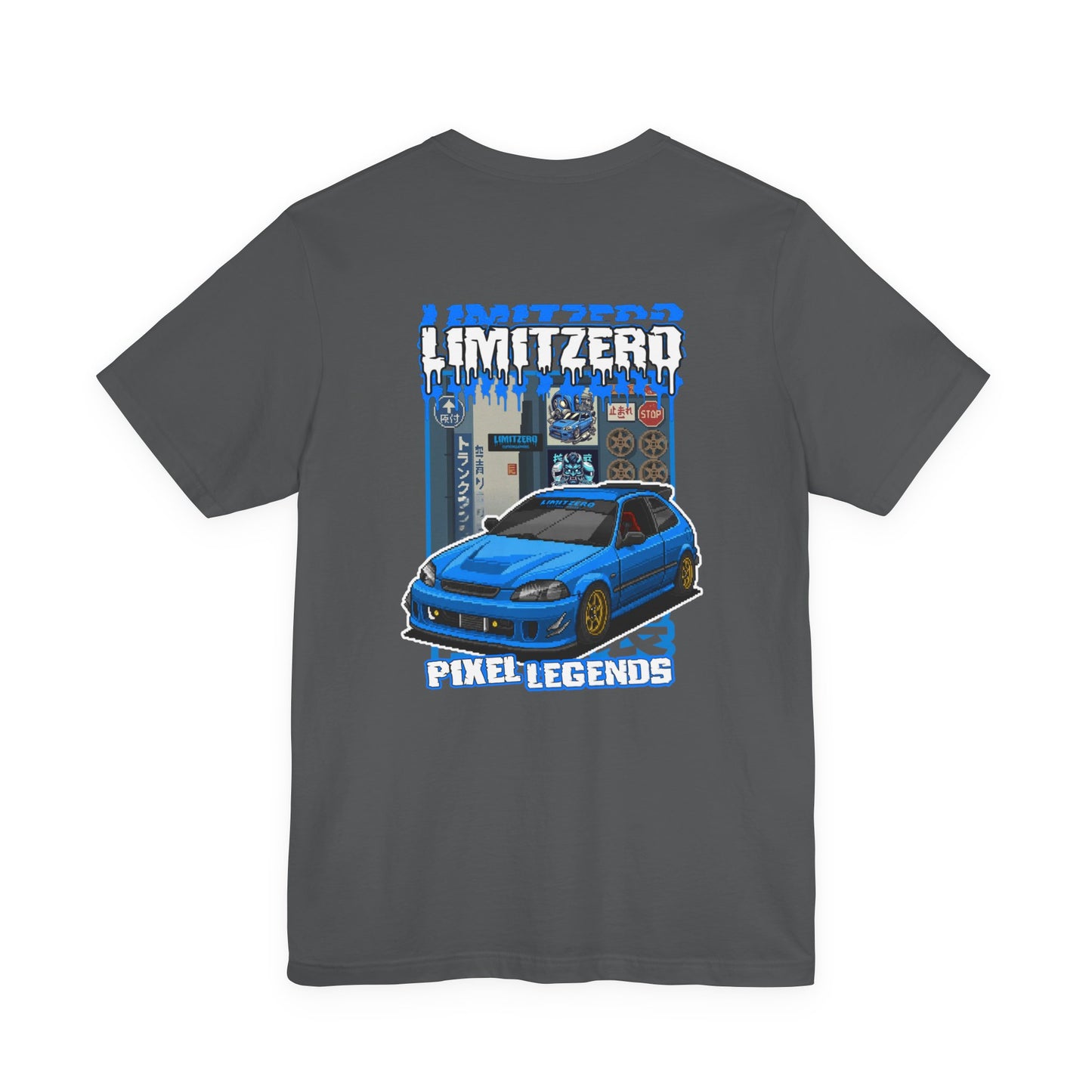 LimitZero EK4 Pixel Driveway Unisex T (US MARKET)
