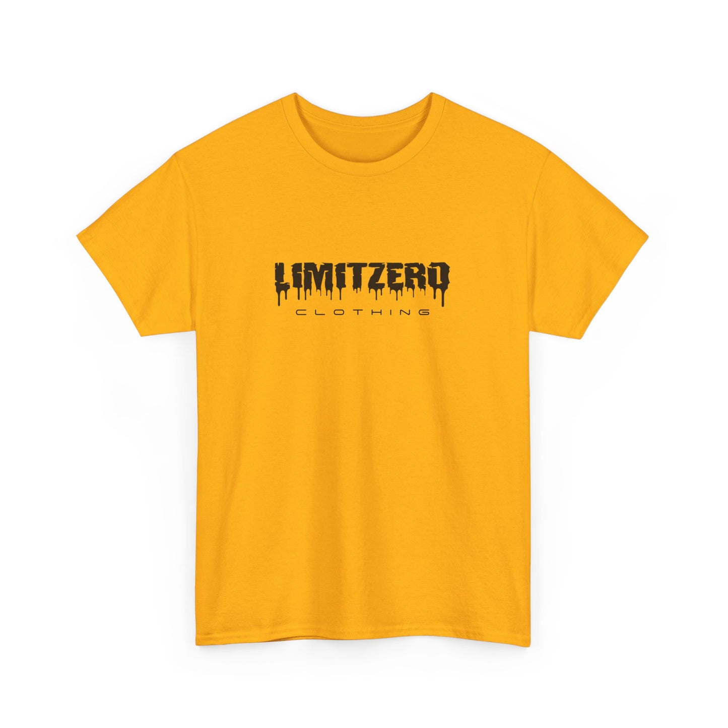 LimitZero New Era Drip Black Logo Heavy Cotton Unisex Tee