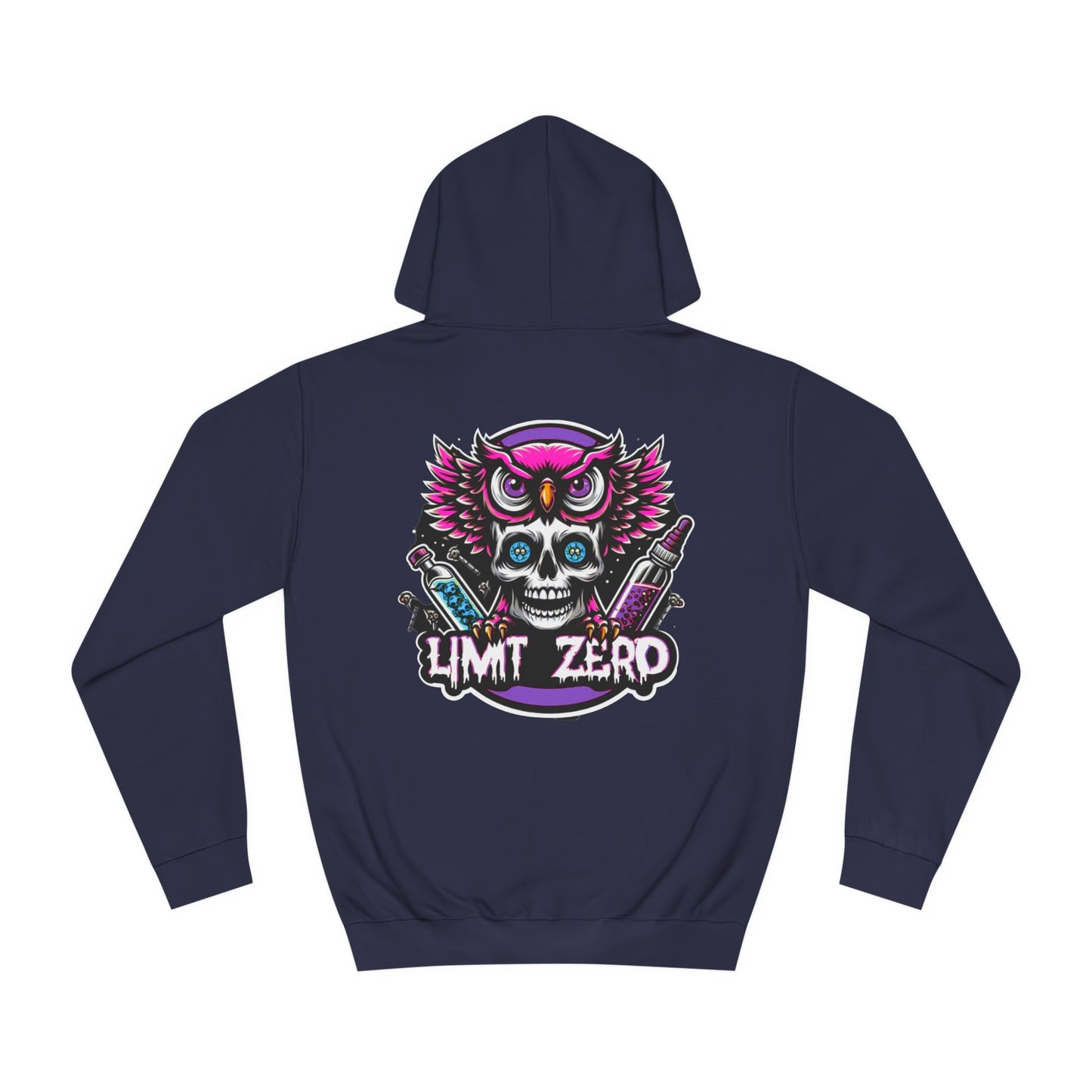 LimitZero Pink Owl Hoodie