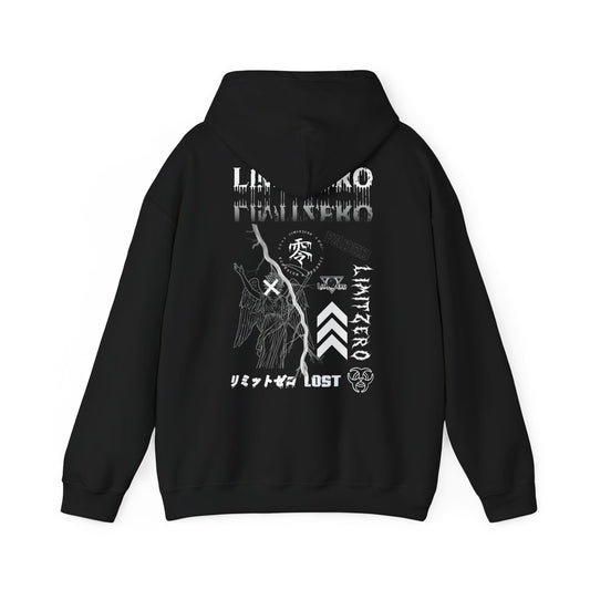 LimitZero Faded-Graphic Unisex Hoodie
