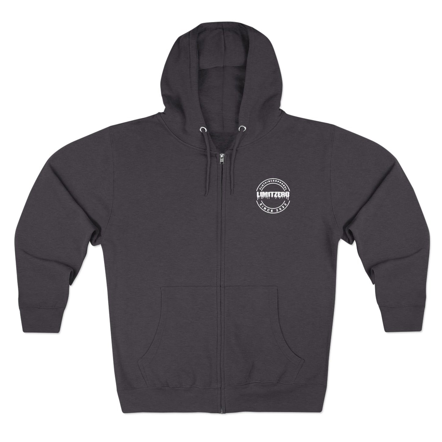 LimitZero New Era Drip Logo Unisex Zip Hoodie (DTG)