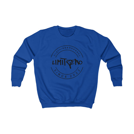 LimitZero Blue/Black Unisex Kids Sweatshirt