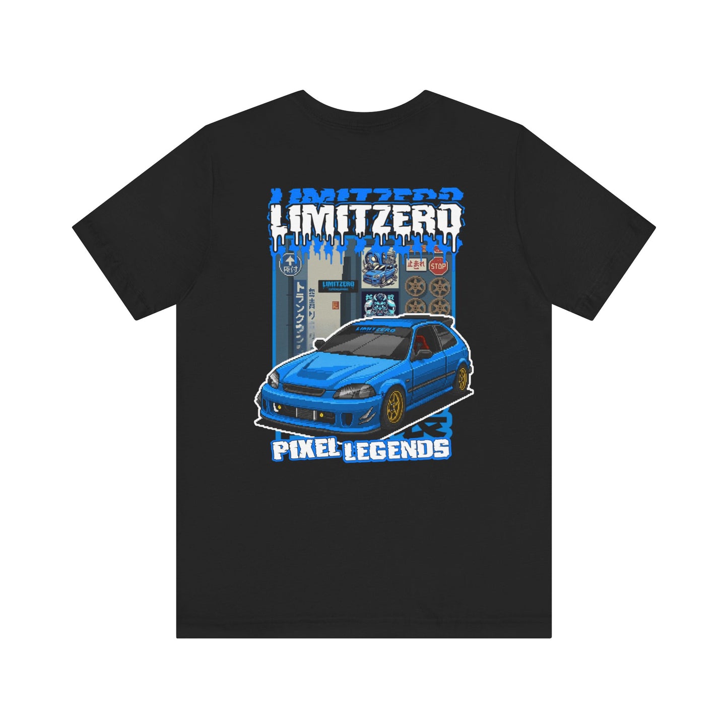 LimitZero EK4 Pixel Driveway Unisex T