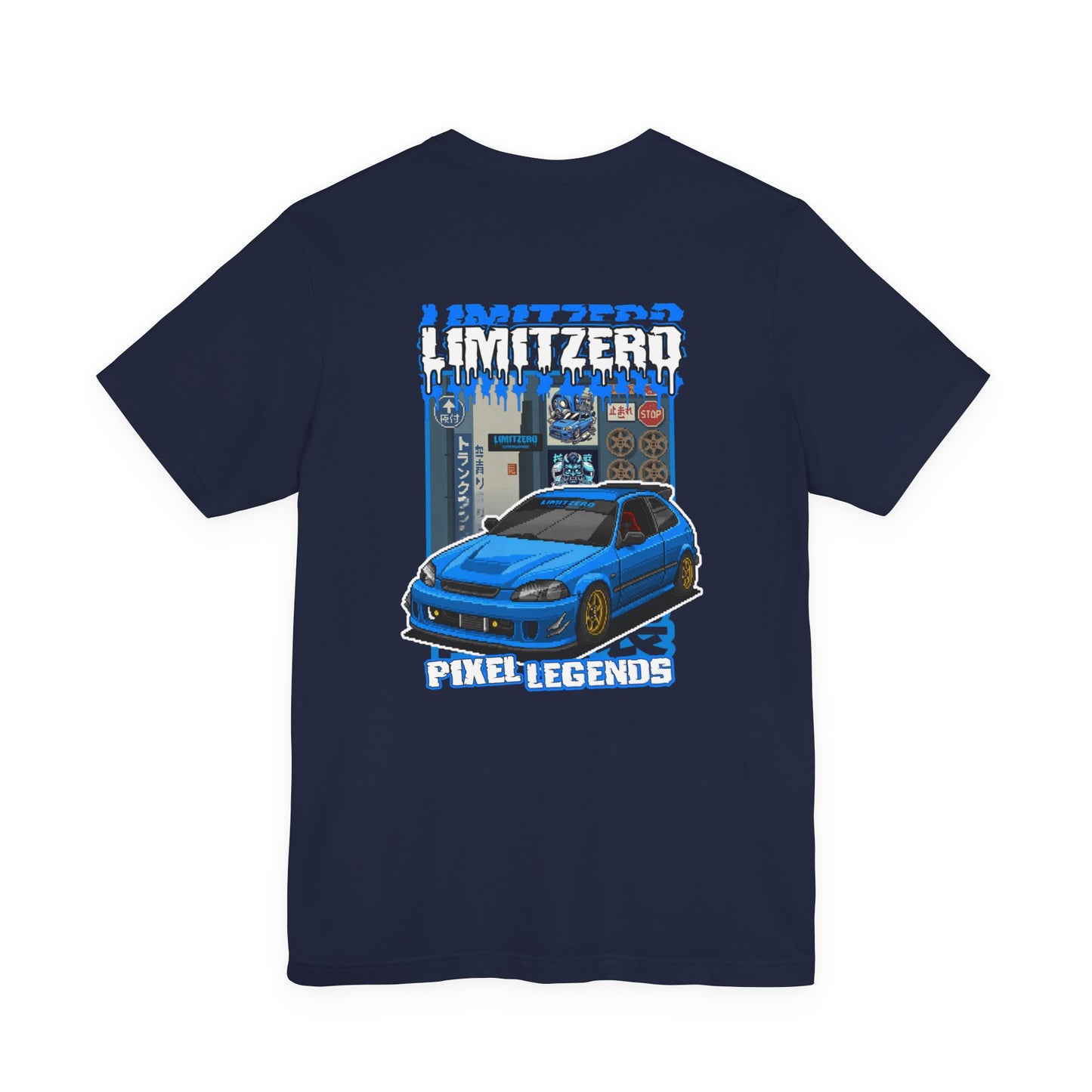LimitZero EK4 Pixel Driveway Unisex T (US MARKET)