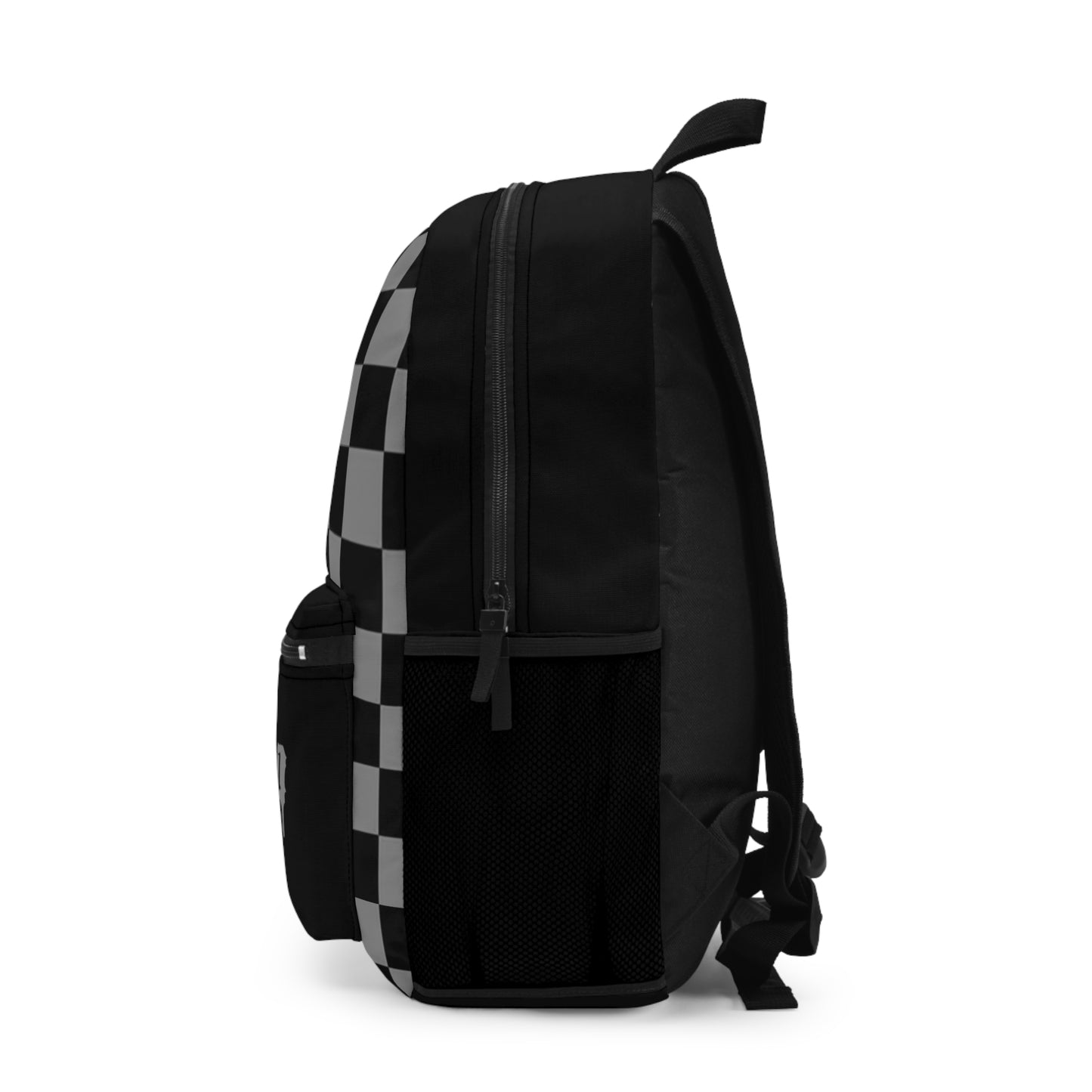 LimitZero Grey New Era Chequered Backpack