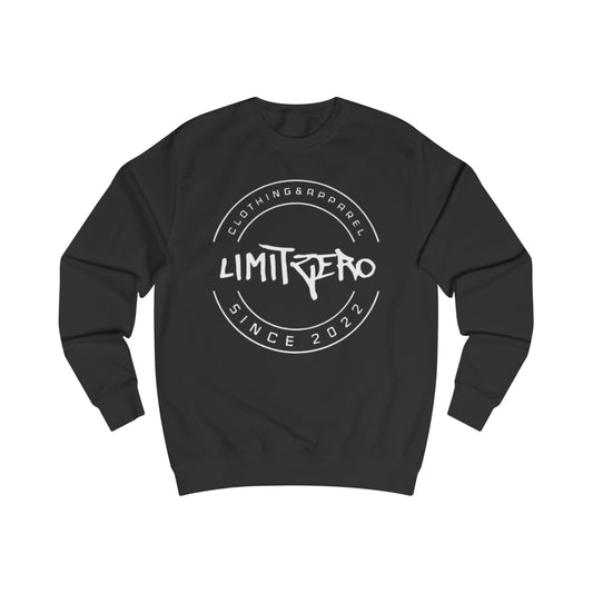 LimitZero Black/White Unisex Sweatshirt