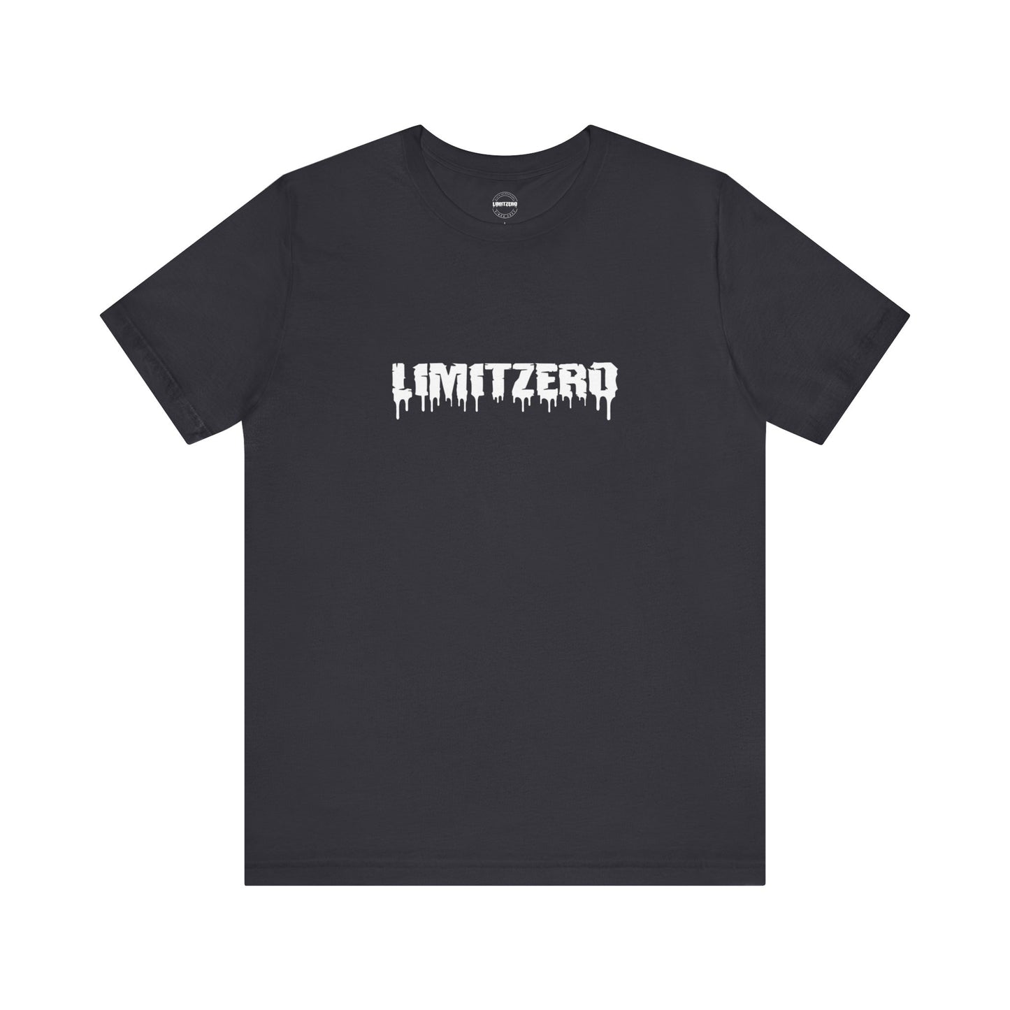 LimitZero Front New Era Drip White Logo Tee