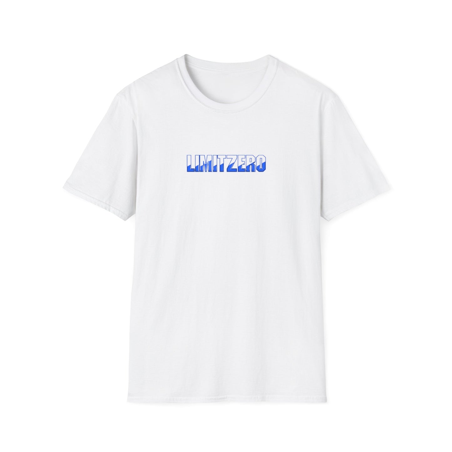 LimitZero Front Half Blue Logo Tee