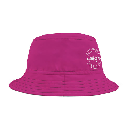 LimitZero Pink Bucket Hat V2