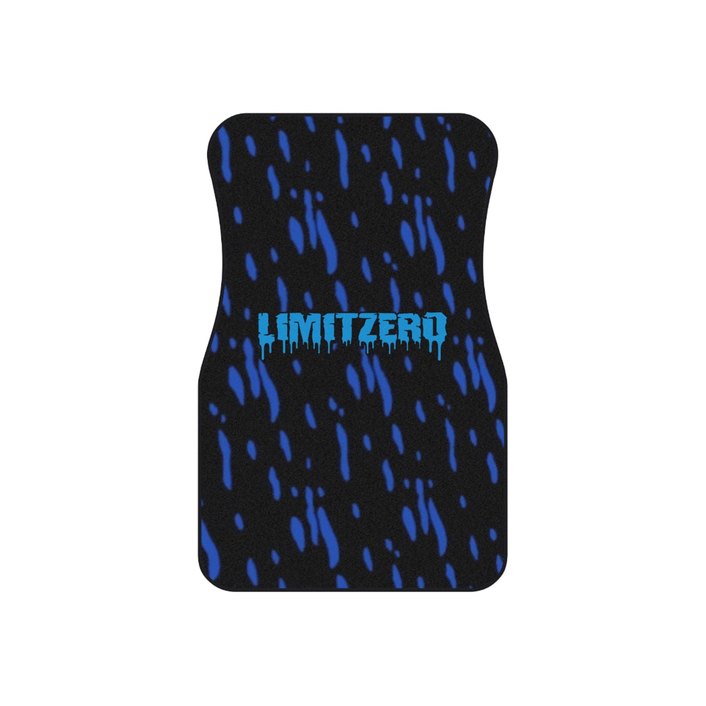 LimitZero Ultra Blue Confetti Car Mats (2x Front)