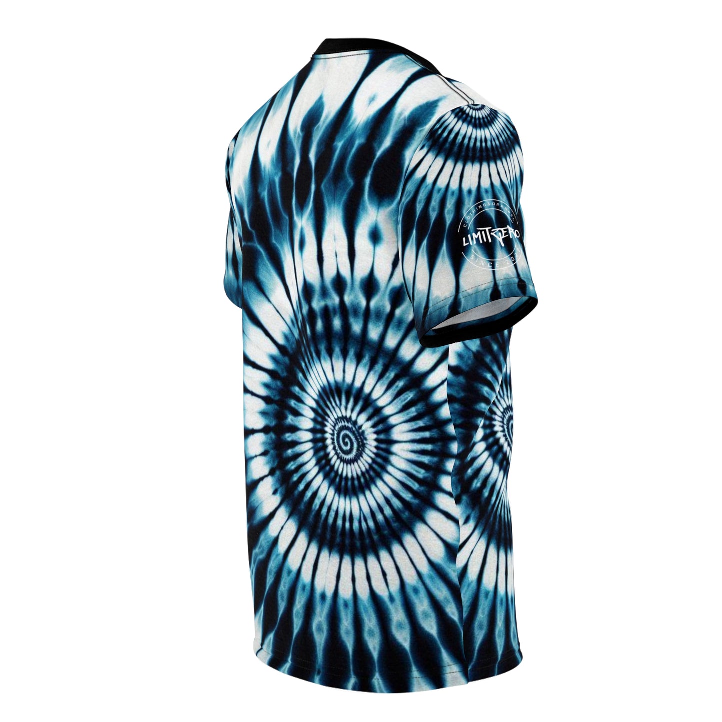 LimitZero LimitedEdition Unisex X-Ray Tie Dye Cut & Sew Tee